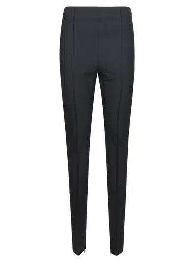 Pinko Astra Slim-fit Technical Tailored Pants In Black