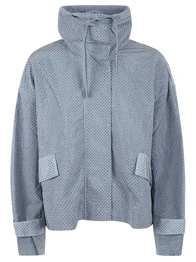 Pinko Babette Blouson Tela Tecnica In Blue