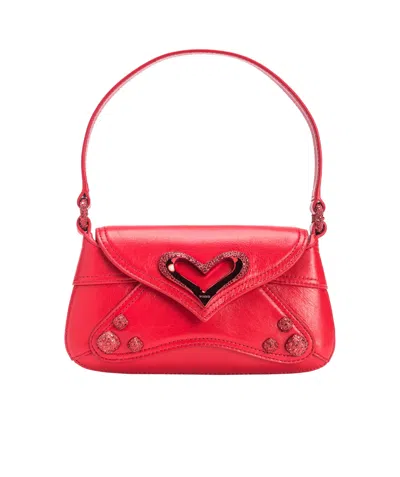 Pinko Baby 520 Shoulder Bag In Red