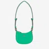 Pinko Baby Half Moon Leather Shoulder Bag
