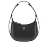 Pinko 'baby Half Moon' Leather Shoulder Bag