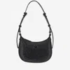 Pinko Baby Half Moon Shoulder Bag In Black