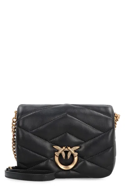 PINKO BABY LOVE BAG CLICK PUFF LEATHER BAG