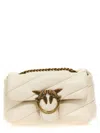 Pinko Baby Love Bag Puff Maxi Quilt Crossbody Bag In Neutral