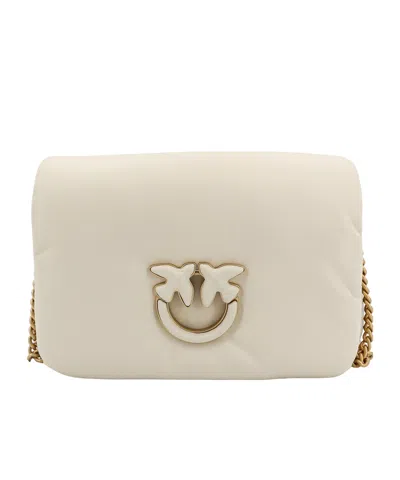 PINKO PINKO BABY LOVE CLICK PUFF FOLDOVER TOP CROSSBODY BAG