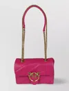 Pinko Baby Love Puff Chained Fold Quilted Satchel