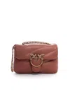 Pinko Baby Love Puff Maxi Quilted Bag In Gold