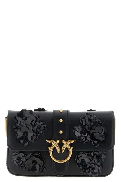PINKO 'BABY LOVE SLOUCHY' SMALL SHOULDER BAG