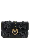 Pinko 'baby Love Slouchy' Small Shoulder Bag In Black