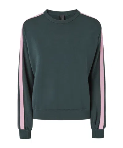 Pinko Back Emporio Sweater In Green