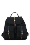 Pinko Backpack Classic Nylon+pu In Pattern