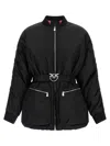Pinko Bacon Puffer Jackets Black In Black