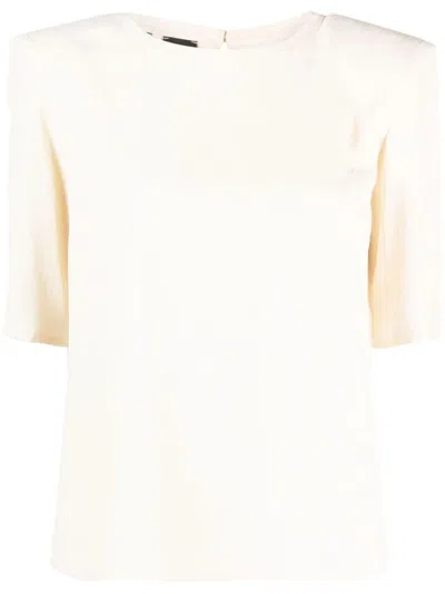 Pinko Baffuto Blouse In Gray
