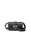 Pinko Love One Shoulder Bag In Black