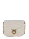 Pinko Bag  Love Click Puff Classic Made Of Soft Nappa In Sand