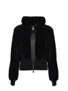 Pinko Bomber En Fourrure Synthétique In Black