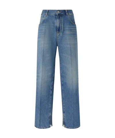 PINKO PINKO LOVELY LOGO PATCH JEANS