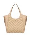 Pinko Puzzle Quilt Fabric Shopper Bag