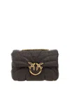 Pinko Mini Love Puff Cross Body Bag In Brown