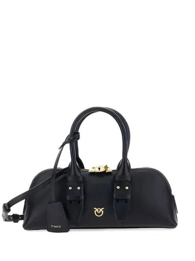 Pinko Escape Baguette Small Handbag In Black
