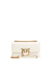Pinko Bags.. In Bianco Seta Antique Gold Bianco