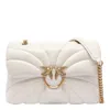 Pinko Love Bag Butterfly Mini Shoulder Bag In Black