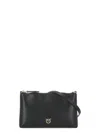 Pinko Flat Horizontal Mini Pouch In Black