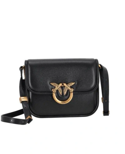 Pinko Love Bag Box Small Crossbody Bag In Black