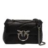 Pinko Love Mini Puffer Shoulder Bag In Black