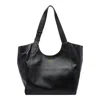 Pinko Logo-detail Leather Shoulder Bag In Black