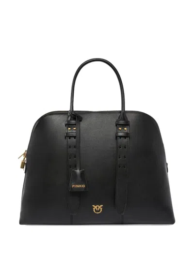 PINKO PINKO LEATHER 'BOWLING BAG' TOTE BAG