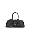 Pinko Small Hand Bag Escape Bag Baguette In Leather In Black