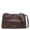 Pinko Triplet Crossbody Bag In Brown