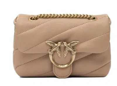 Pinko Bags Light And Natural In Brown