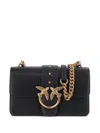 Pinko Love One Chain Shoulder Bag In Blue