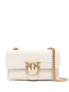 Pinko Bird Embellished Rectangular Wallet With Gold Hardware In Multi