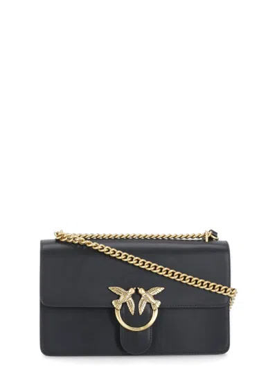 Pinko Crossbody Bags In Black