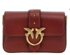 Pinko Love One Mini Crossbody Bags Bordeaux In Multi