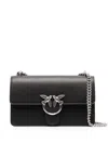 Pinko Classic Love Icon Crossbody Bag In Black