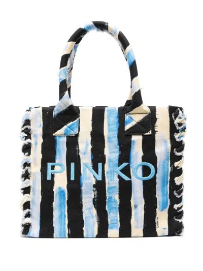 Pinko Bags In Nero E Blu