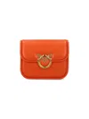 Pinko Love Box Mini Crossbody Bag In Red