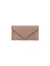 Pinko Chain Strap Envelope Shape Gold-tone Hardware Clutch In Pink