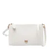 Pinko Mini Flat Horizontal Pochette In White