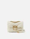 Pinko Classic Love Bag Puff Maxi Quilt In White