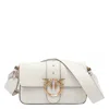 Pinko Love One Mini Crossbody Bag In White