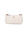 Pinko Mini Shoulder Bag In White