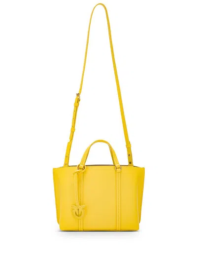 Pinko Tote Bags  Woman Color Yellow