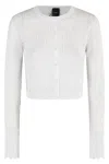 Pinko Long-sleeved Knitted Cardigan