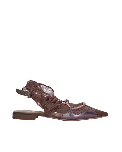 Pinko Ballerina Gianira Marrone In Brown