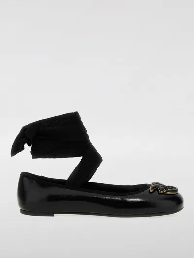 PINKO BALLET FLATS PINKO WOMAN COLOR BLACK,F76884002